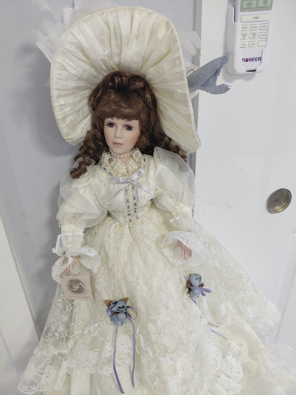 Porcelain Vintage  Doll